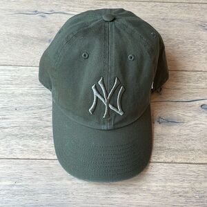 '47 New York Yankees Baseball Cap Olive Green